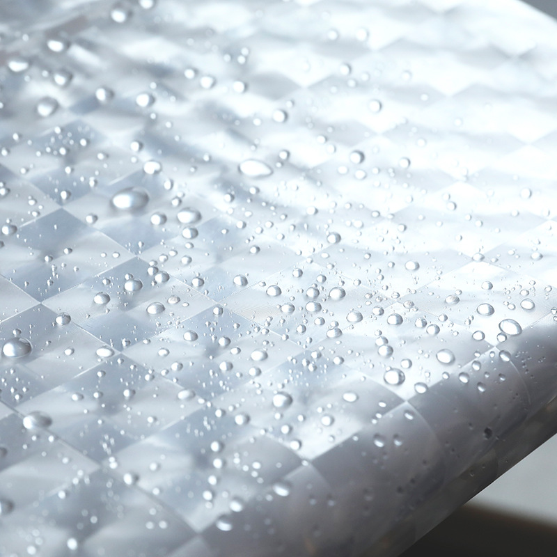 180*200 impresión engrosada de empalme cortina de ducha cortina de baño peva semi-transparente baño impermeable baño partición cortina de ducha