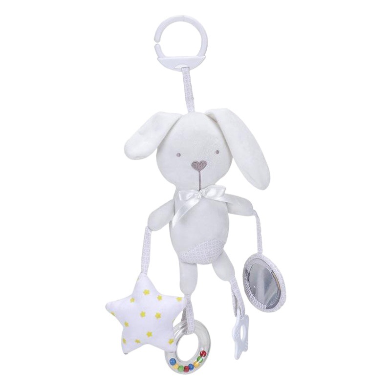 Animal de la historieta música mordedor colgante BB llamada jingle colgante vendedor en stock al por mayor