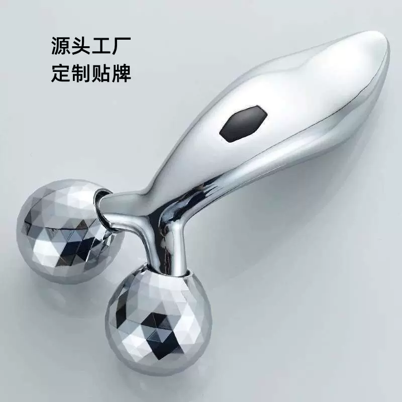 爆款厂家3D手动滚轮瘦脸仪V脸面部手持塑形提拉按摩仪器美容仪