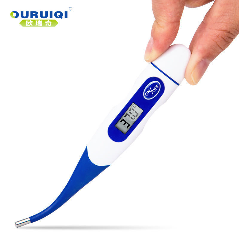 Electronic thermometer export cross-border FDA 510K certification oral underarm rectal soft head thermometer factory wholesale