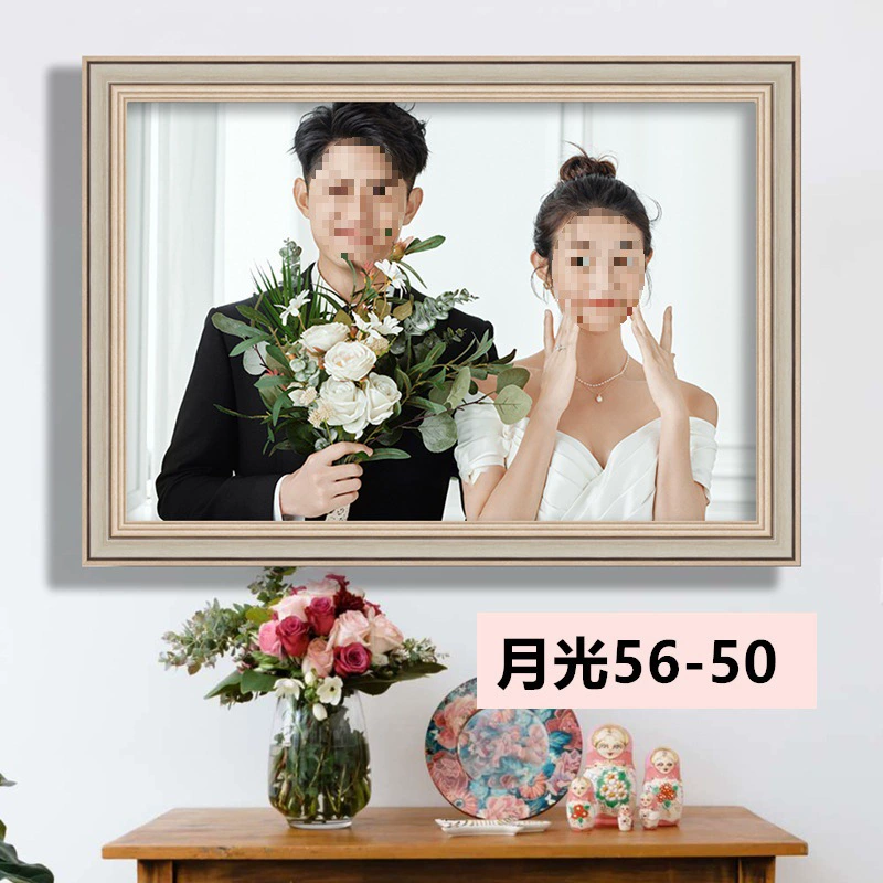 Свадебная фоторамка для настенной фотосъемки, а также стирка в фотостудии, печать портретов всей семьи, спальни, гостиной, увеличивающая фоторамка