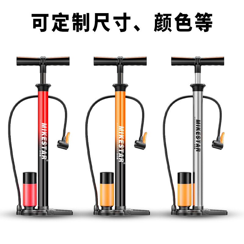 迈克星气瓶精准气压表充气筒便携式高压打气筒充气特快小巧实用