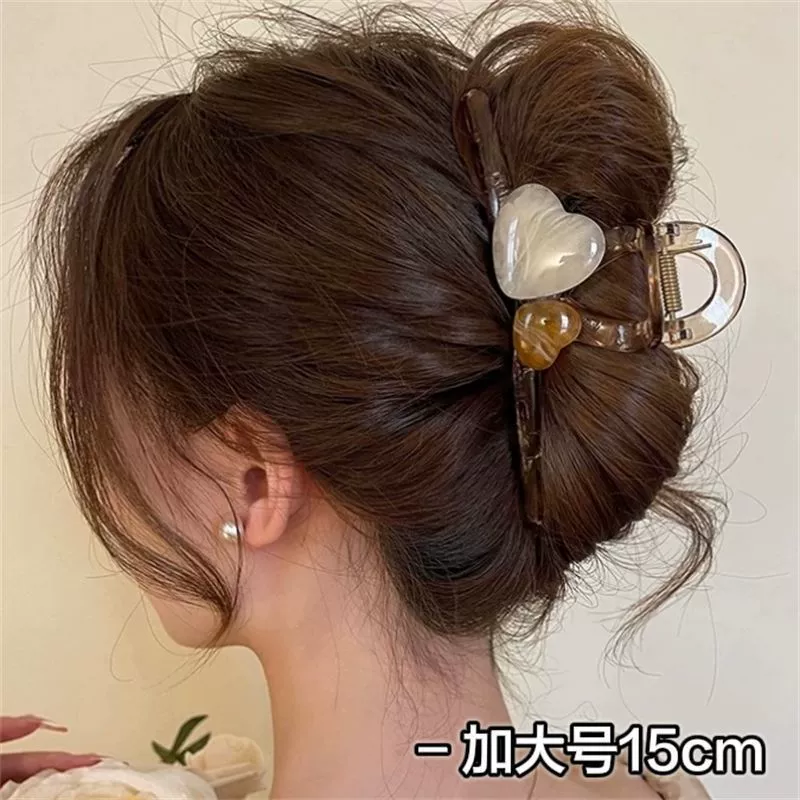 Заколка для crab hair, большая акула зажим, яркий запоминающийся стиль, наборы размеров (7–15 см)