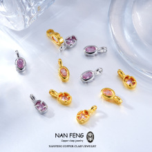 18k�~��������С�������ﱣɫ�AȦ�߼��������DIY�Ʒ���