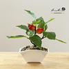 Realistic fruit flowerpot, decorations indoor, jewelry, new collection, factory direct supply