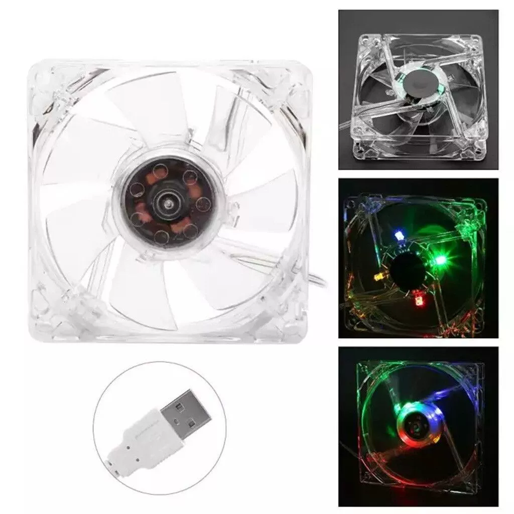 Источники питания LED, вентилятор, ноутбук, оптом, 8 см, 8см