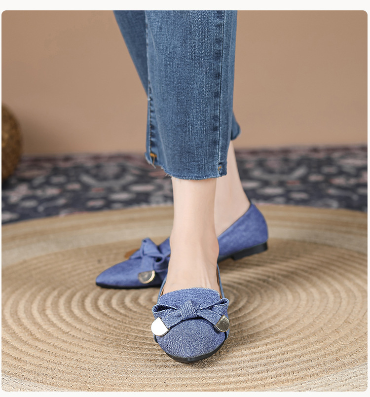 Women's Casual Solid Color Point Toe Flats display picture 1