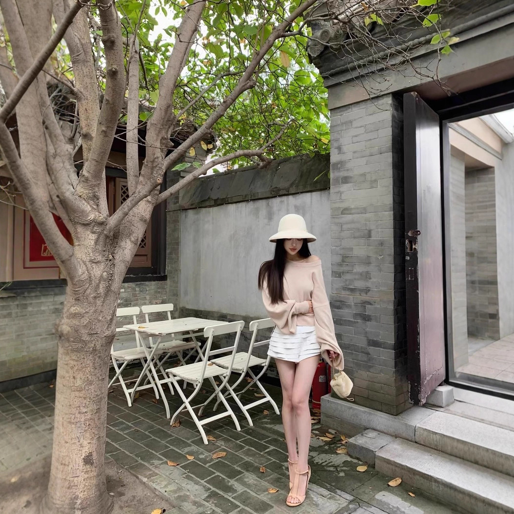 小巴姐妹百褶pu皮裙裤秋冬新款通勤百搭遮肉显瘦多层褶皱蛋糕半裙