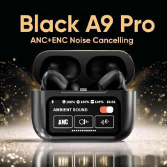2025 新しいスマート タッチ カラー スクリーン ワイヤレス Bluetooth デュアル モード アクティブ ノイズ キャンセリング高品質ヘッドフォン ユニバーサル第 5 世代
