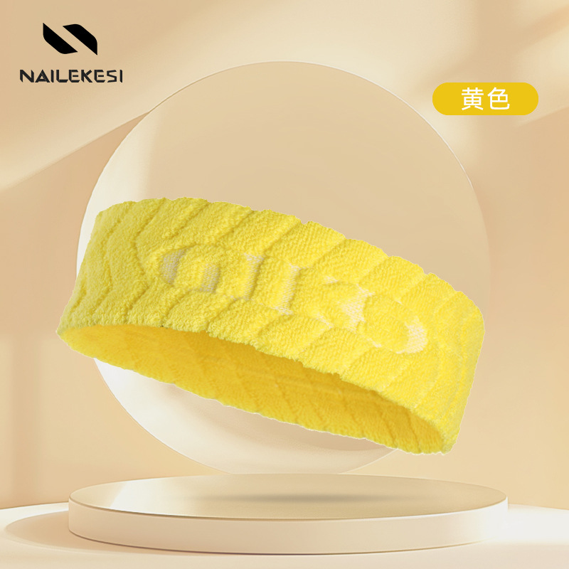 Correa para el cabello deportiva al por mayor para hombres correr fitness baloncesto transpirable cinturón de sudor guía que absorbe el sudor y resistente al sudor cinturón para la cabeza de bádminton femenino