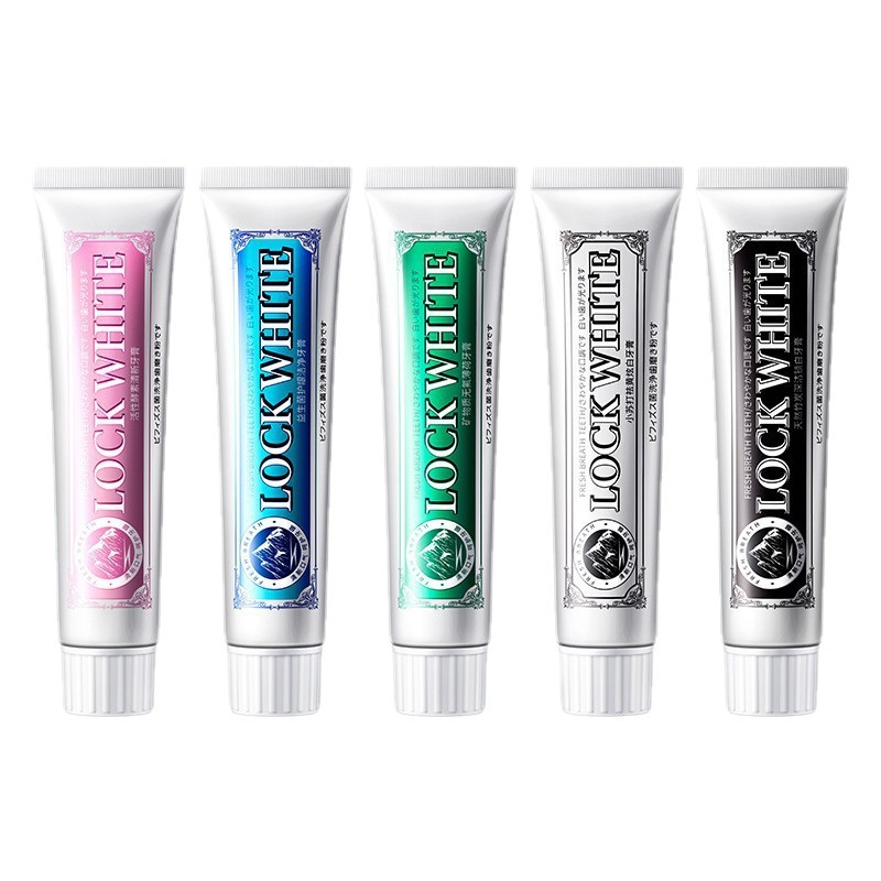 NITI pasta de dientes bicarbonato de sodio sensación de frío Blanqueamiento Anti-amarillo anti-sarro probióticos sin flúor cuidado suave aliento fresco