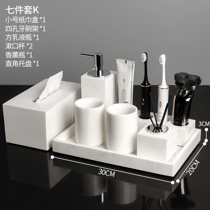 Conjunto de siete piezas de color verde oscuro jazz blanco K