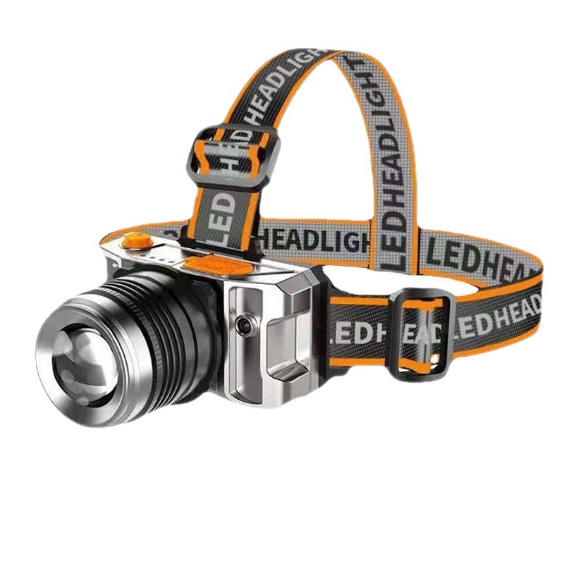 Faro de inducción transfronteriza, foco zoom, luz de pesca, luz de pesca nocturna, con pantalla eléctrica, luz de carga exterior para minería, oferta transfronteriza