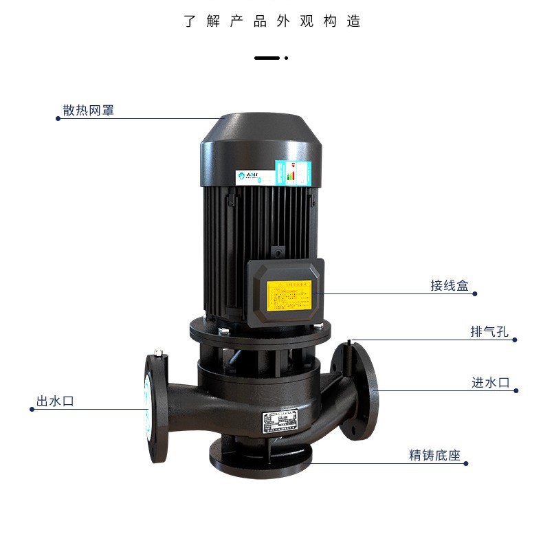 AOLI奥利 GW管道泵污水泵 型号齐全