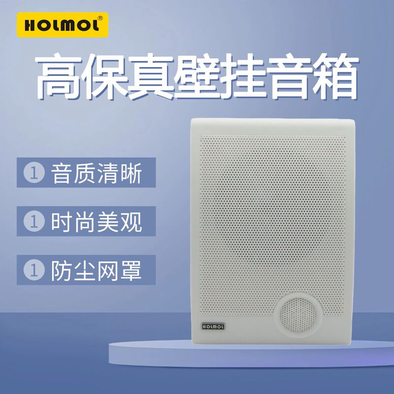 Wall-Mounted Speakers Public Address System Classroom Audio System Background Music Store Commercial Speakers School Conference Speakers