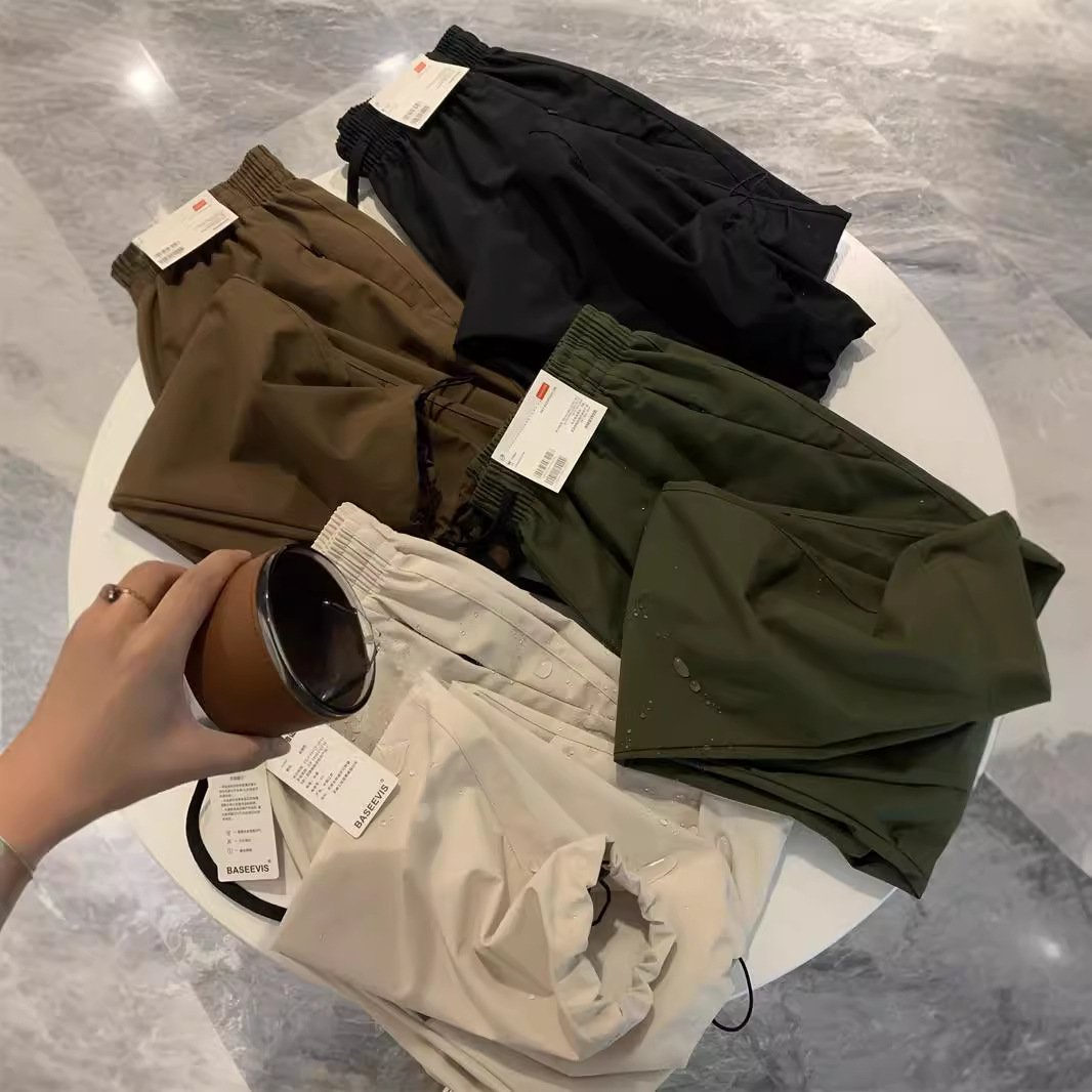 Exclusive Outdoor Grade! Technology Three-Proof Fabric! 3D Tailoring Autumn and Winter New Thickeneded Casual Paratrooper Pants Cargo Pants for Men