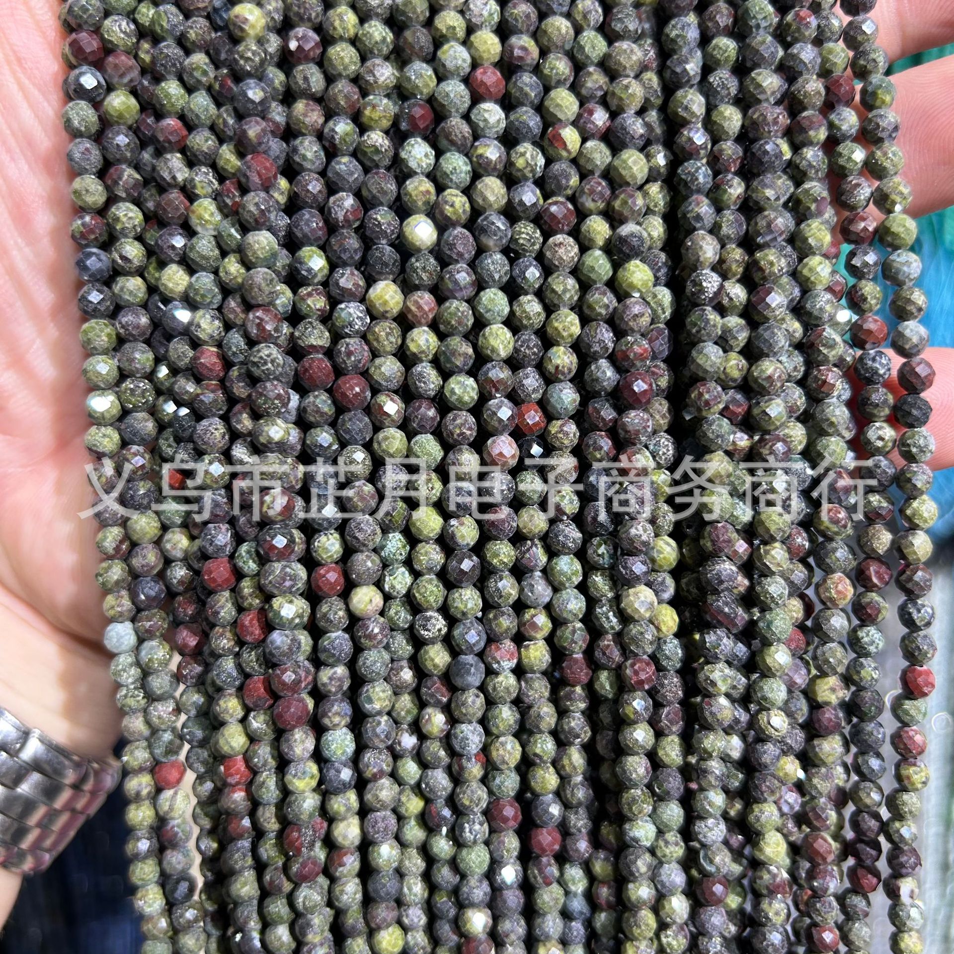 Pequeñas cuentas 2mm3mm4mm facetas todo tipo de ágata Cristal de piedra natural granos sueltos DIY joyería pulsera collar