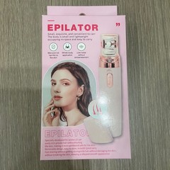 新品エピレータ脱毛器バッテリータイプ充電タイプ