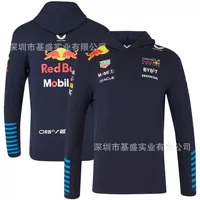 Зимняя теплая куртка с флисом свитер F1 Red Bull Team гоночный костюм для бездорожья мотоциклетный костюм осенняя зимняя куртка