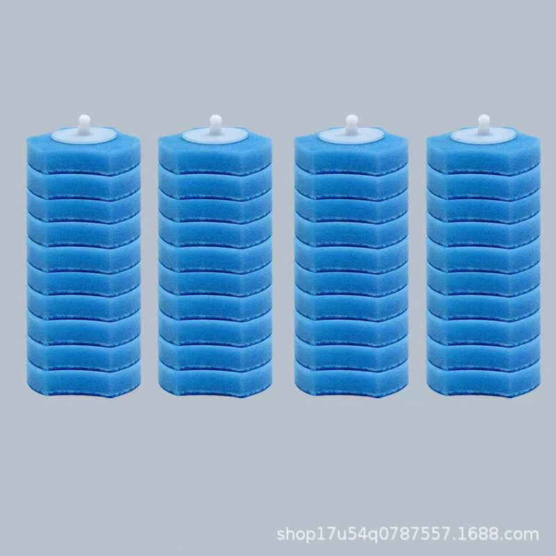 Одноразовые унитаз щетка заменяет головку туалета уборка туалета губчатая головка