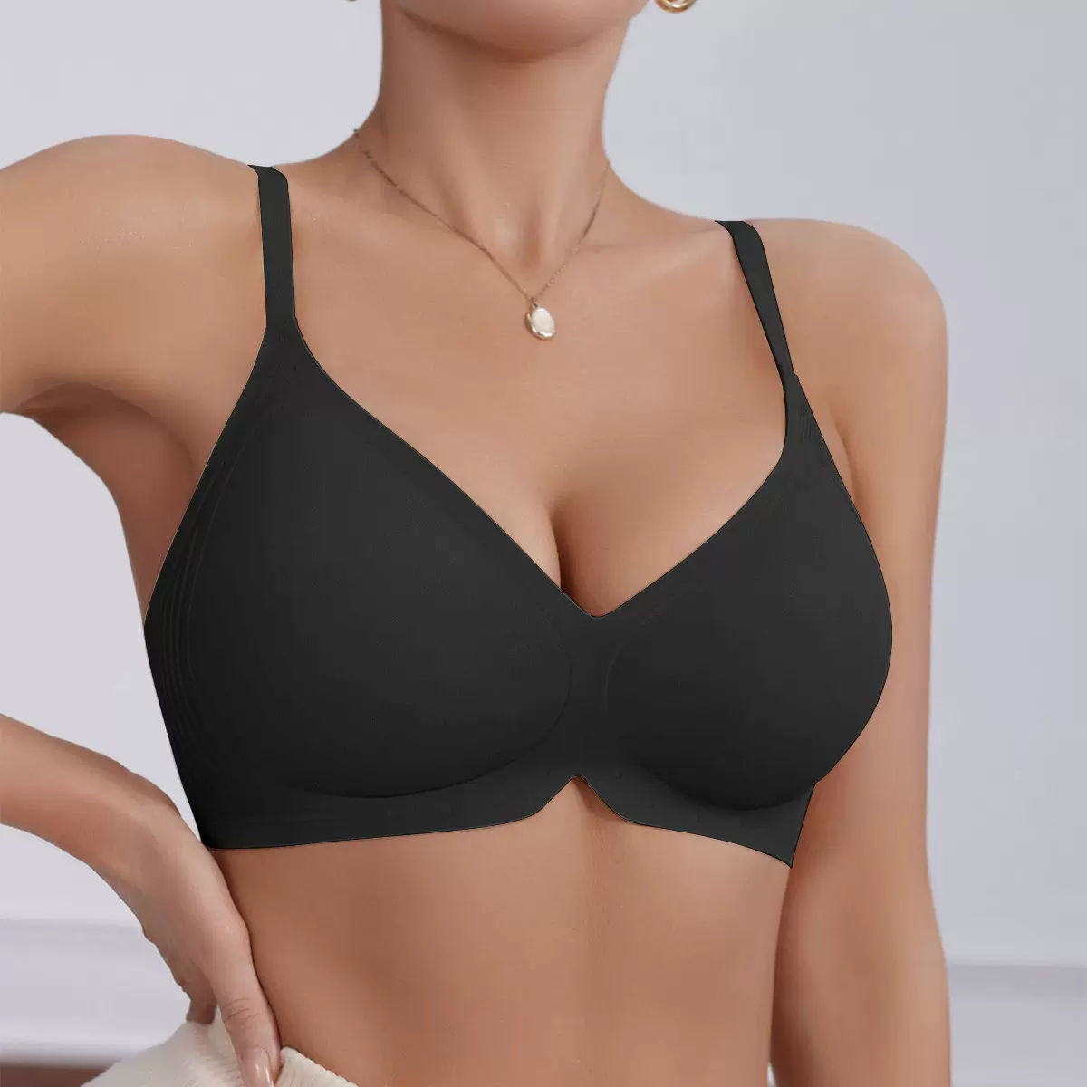 跨境外贸爆款无痕大码内衣欧美女士文胸聚拢防下垂大胸胸罩正品