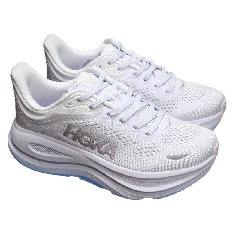 Cross-Border Hoka One New Summer Bondi 9 Men's and Women's Shoes Large Size Bondi 9 Breathable Casual Running Sneakers