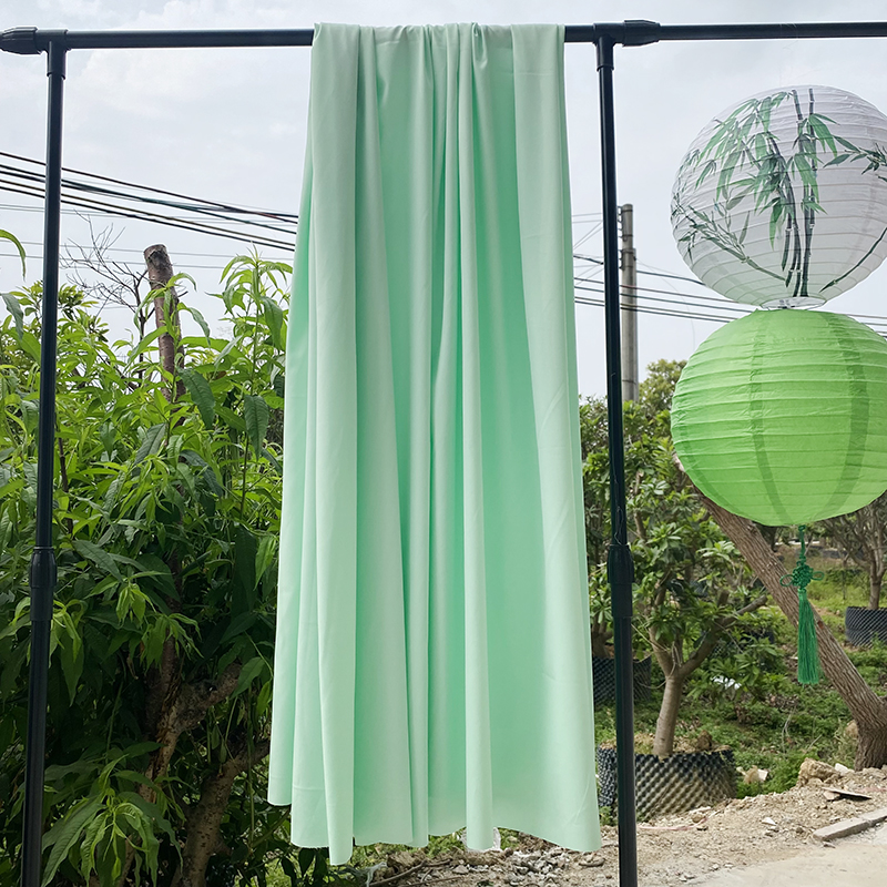 Cortina de estilo chino clásico, diseño de caligrafía y paisaje, ideal para interiores o fondos decorativos