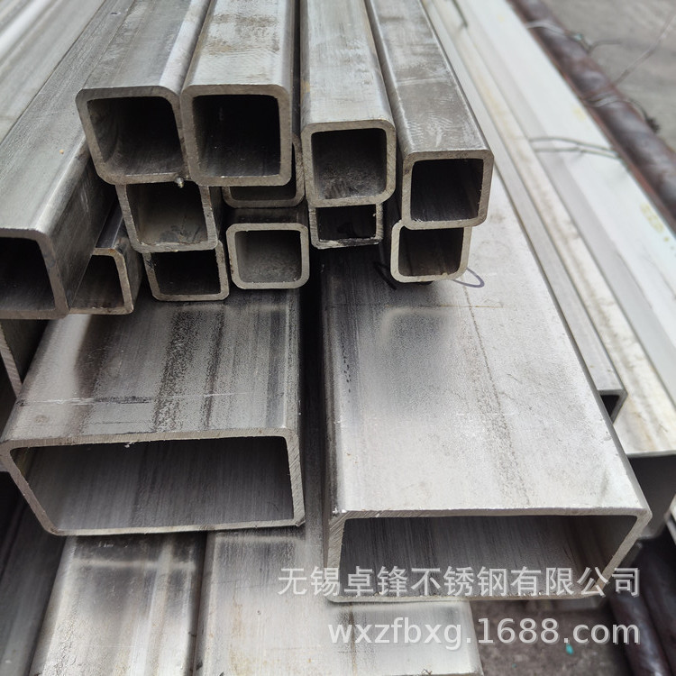 304/316L不锈钢方管矩形管工业厚壁管无缝管装饰焊管激光零切加工