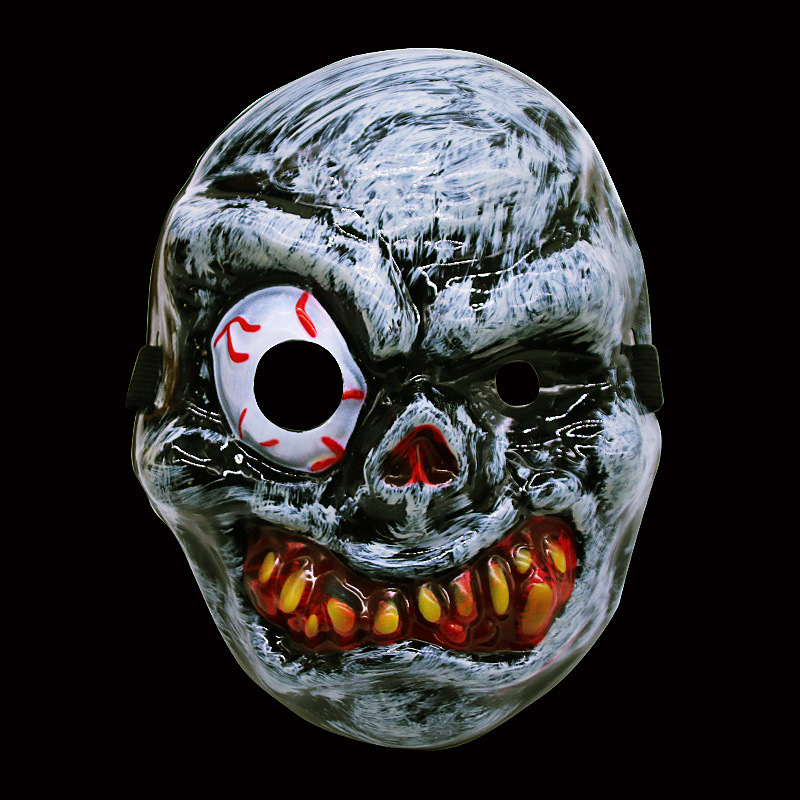 Halloween horror máscara ojo-que hace estallar la máscara de miedo accesorios danza rendimiento suministros máscara de PVC