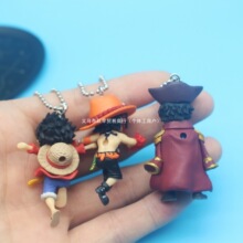 正版散货周边 海贼 航海王 艾斯 路飞手办模型摆件玩具公仔挂件