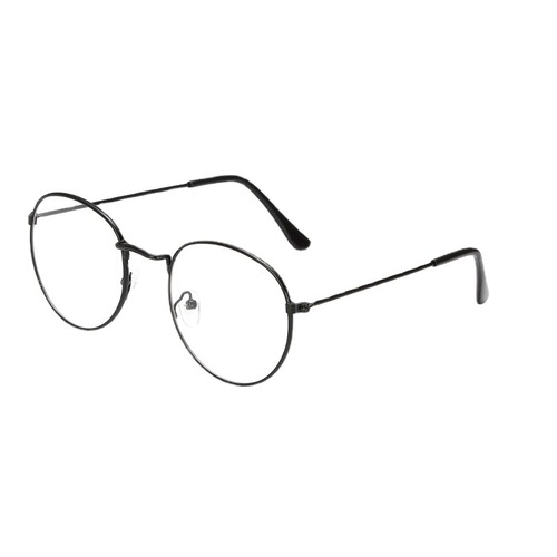 Factory Wholesale Retro Eyeglass Frames Origin Metal Round Non-prescription Eyeglasses for Men and Women Literary Round Frame Decorative Eyeglass Frames 3447