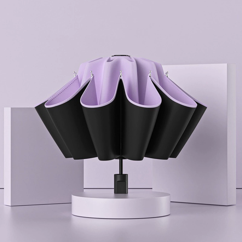 Men's automatic umbrella solar-powered, fully automatic, sun protection