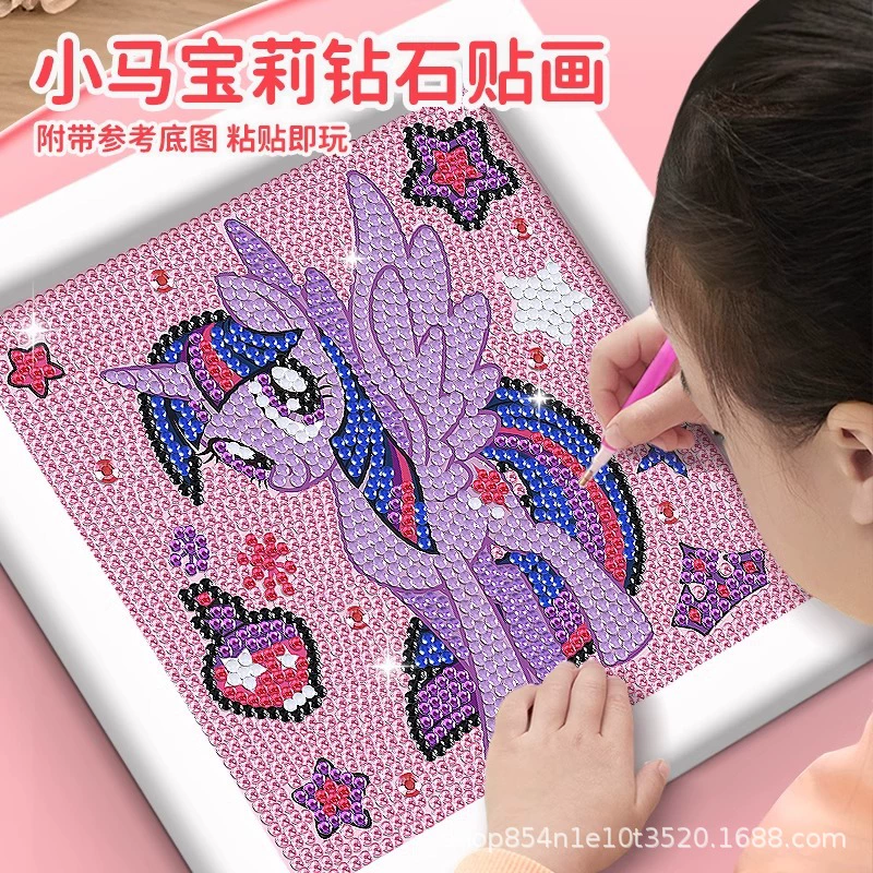 Пони, детские наклейки, набор материалов, игрушка, поделки DIY, детское handmade diy, новая коллекция