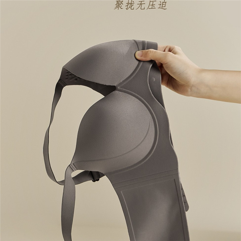 女性用の大きな胸を整形する調整可能な下着、薄くて小さく見える、副胸の縮小、たるみ防止、快適、ノンワイヤーの大きいサイズのブラジャー|undefined