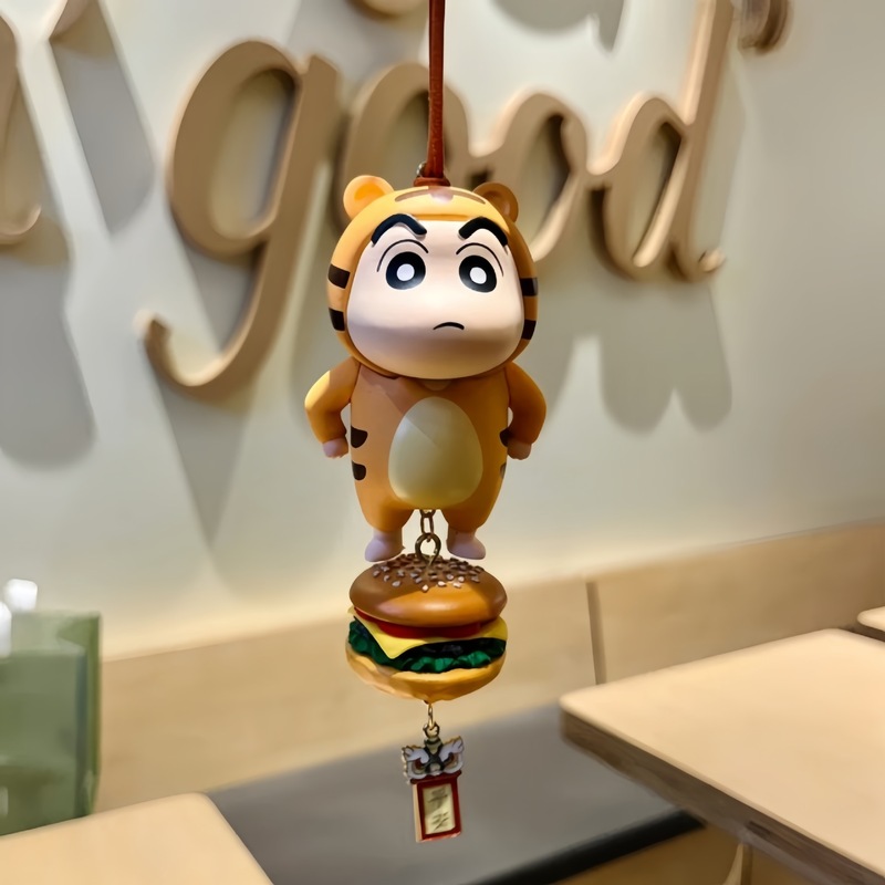 汽车挂件蜡笔小新车载后视镜挂饰新款可爱车内装饰品卡通动物吊饰|undefined