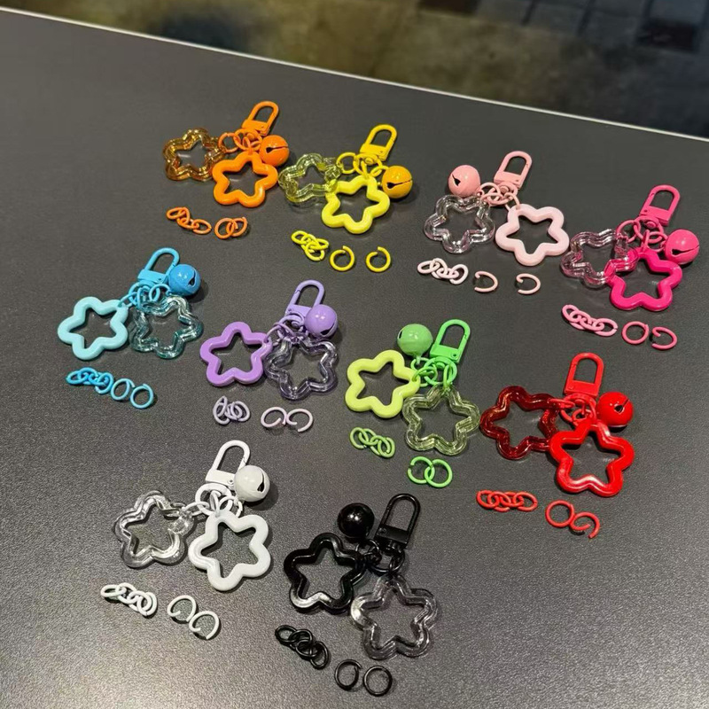 DIY Bead Keychain Pendant Accessories Chain 2.4mm Bead Chain Chain Link Doll Key Ring Door Hook