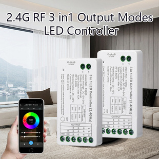 Factory Direct Sales Led Controller Tuya Smart Rgb Two-Color Temperature Adjustment 2.4g Wireless Controller Remote Control