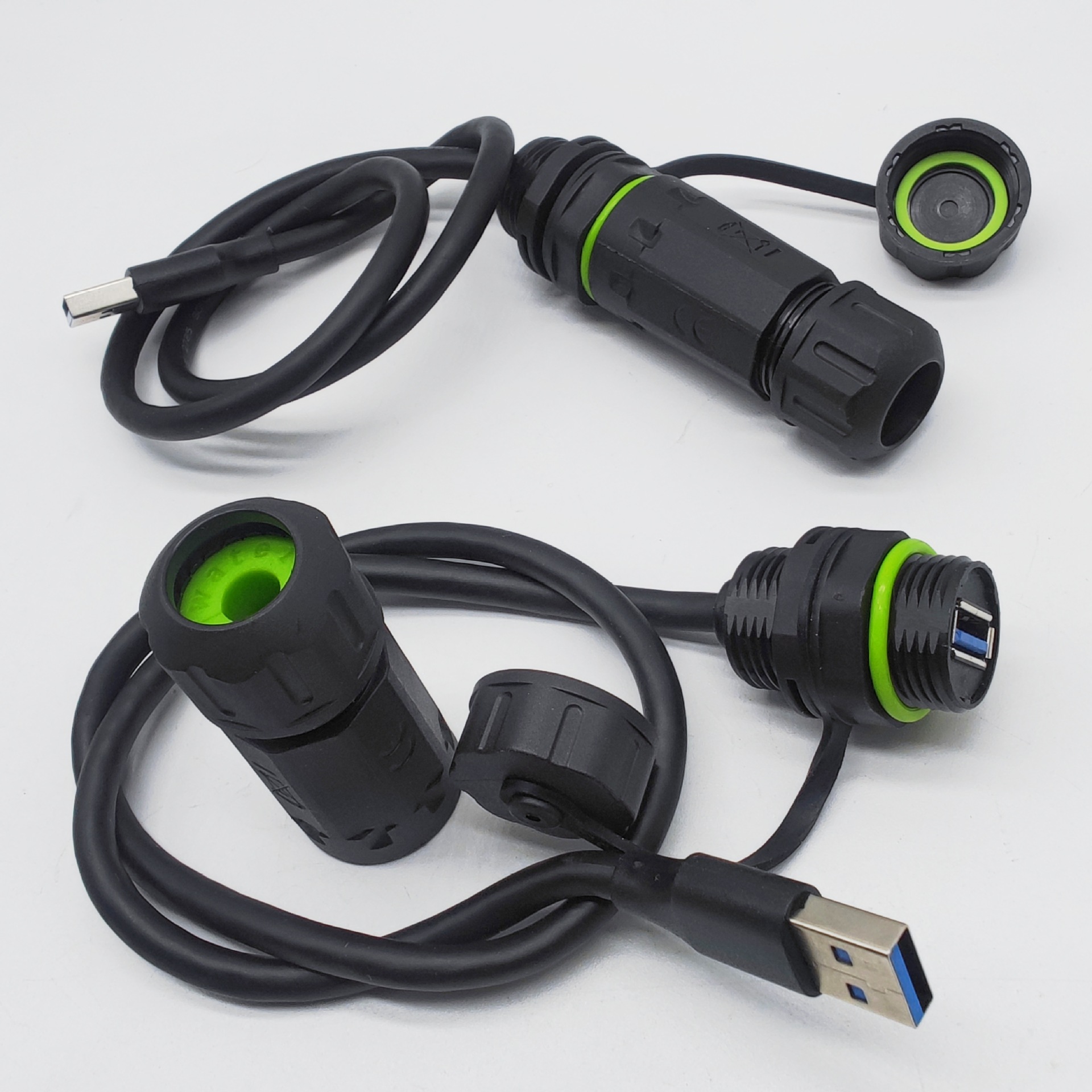 M20-USB��ͷ����ֱͨ�Խ�usb�����ź��ӳ��߻����ˮ������ֱ��ʽ