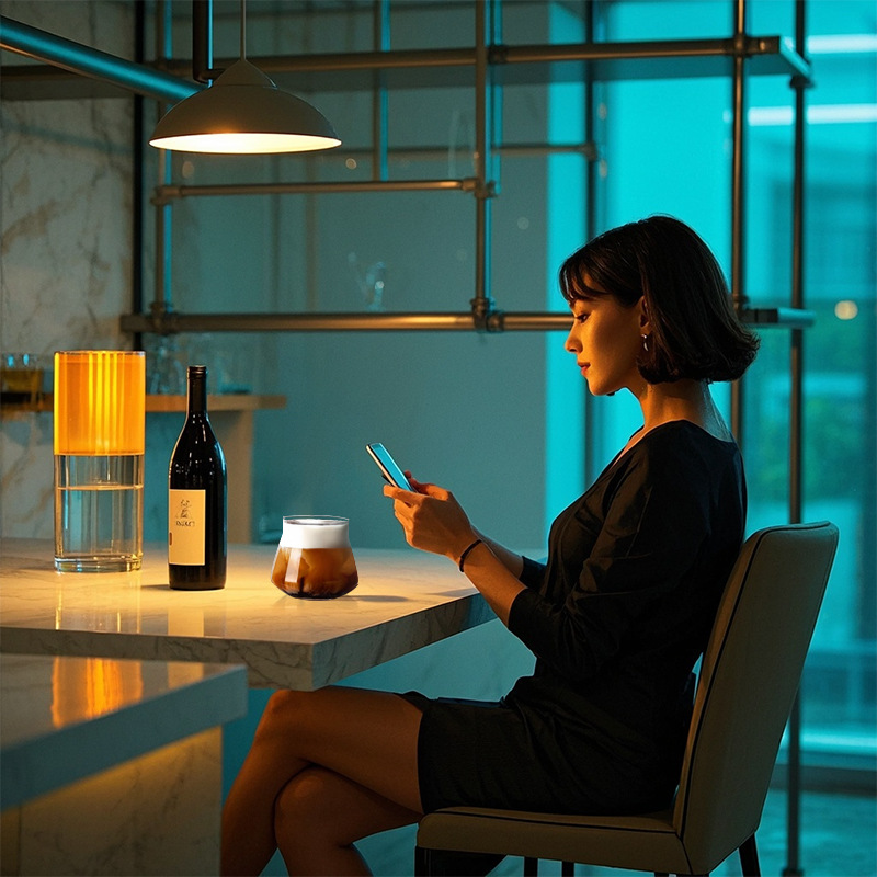 Taza de café de vidrio simple de alto valor de Mesoia Taza de agua de red estadounidense Taza de vino de vidrio de cristal al por mayor