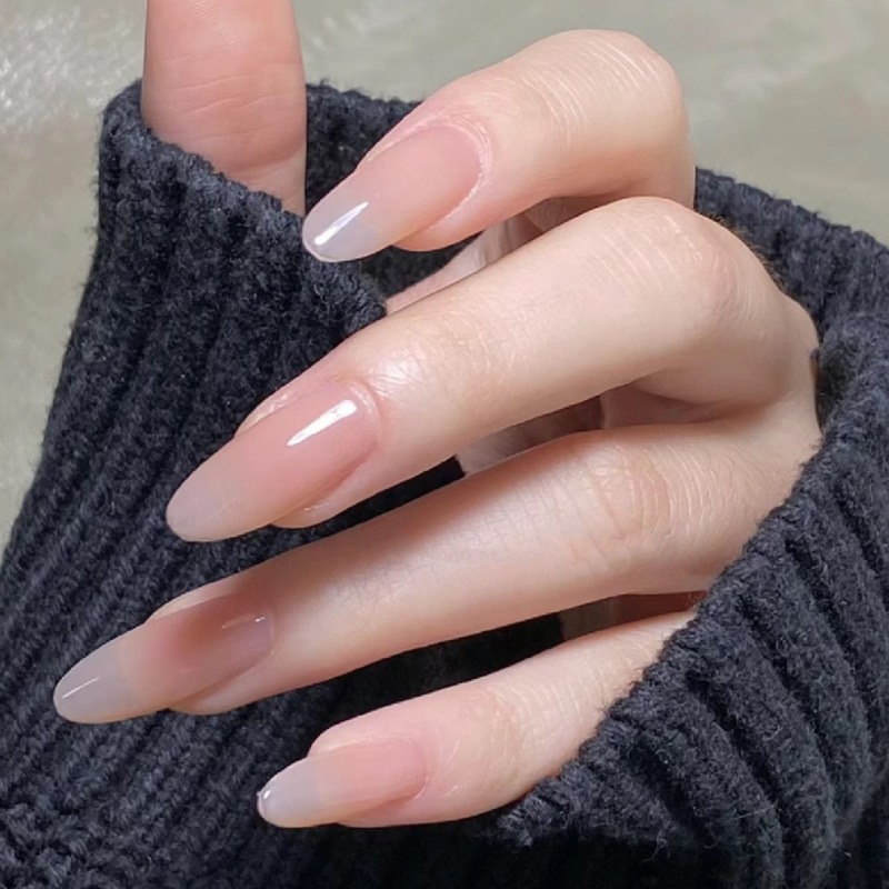 Pure handmade phototherapy wearing nail art Hua Fei touching face wearing nail wholesale finished product reusable nail art patch