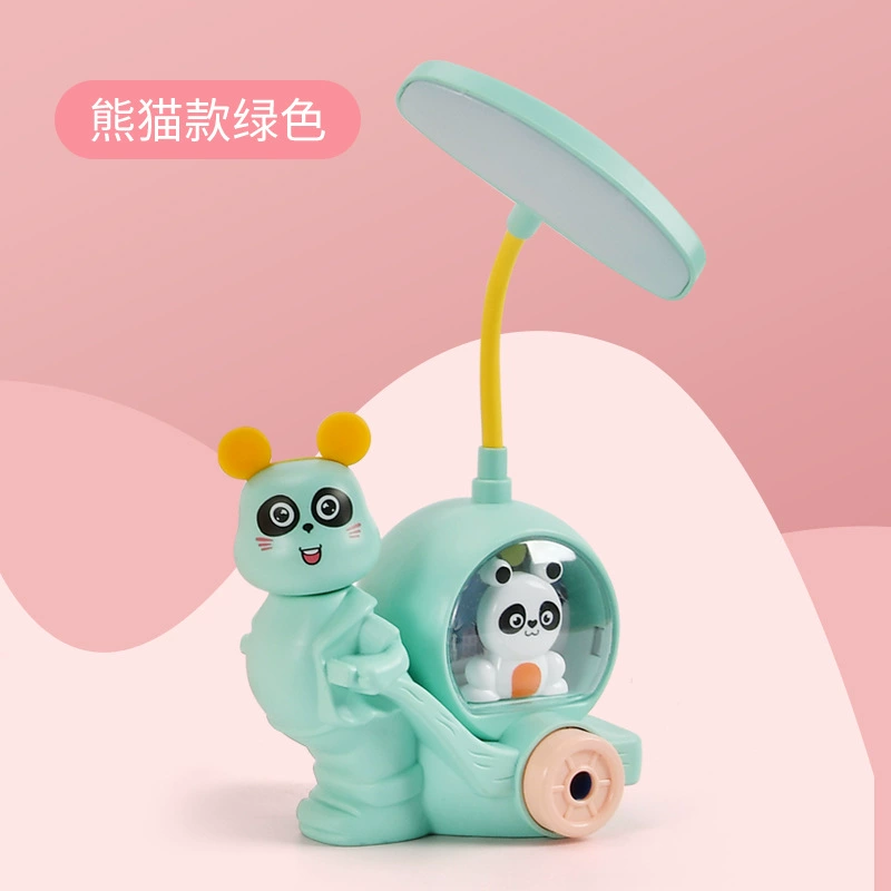 Reading, LED table lamp, universal teaching lights, creative cartoon sharpener, eyes protection