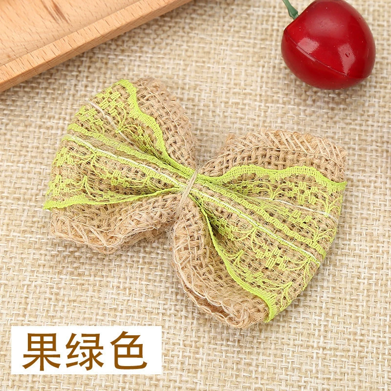 Mattule Bow Handmade DIY Maispot Supplementary Materials Decoration Flower Double-layer Exquisite Lace Wedding Clothing Shoemon and Hat Accessories