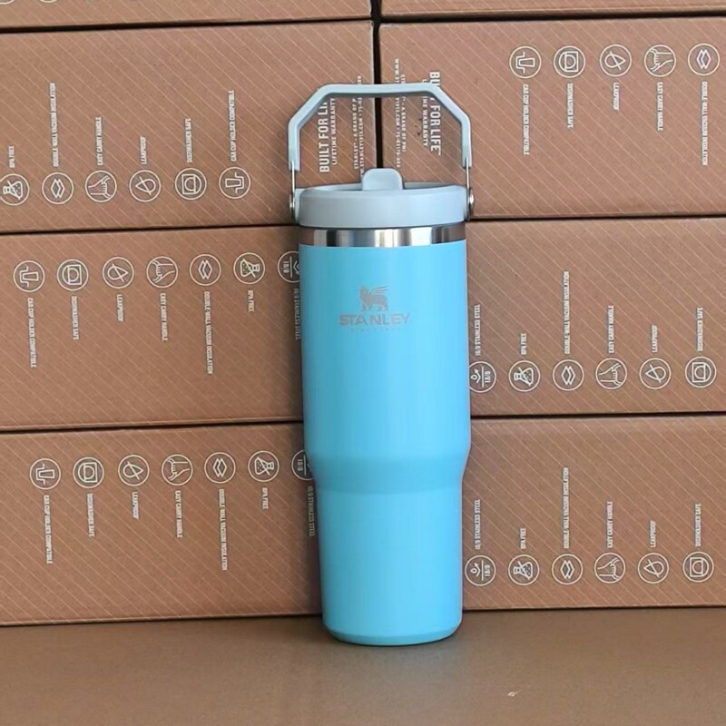Amazon ebay 30oz スタンレー STANLEY ポータブルカップ カーカップ ステンレスハンドル蓋 ストローカップ|undefined