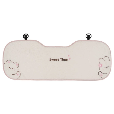Lumbar Support Pillow, Waist support - lambskin-cushion-bunny-back-seat