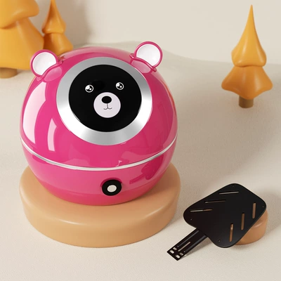 Yadi modern trunk guanneng strawberry bear electric car rear trunk truffle universal battery car storage box (Electric car tail box) - elf-style-strawberry-red-bracket-elf-trunk