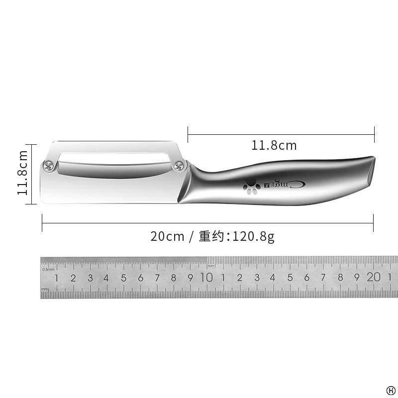 Caña de azúcar cuchillo de corte multifuncional melón acero inoxidable fábrica de venta directa herramientas de cocina nueva cocina calabaza