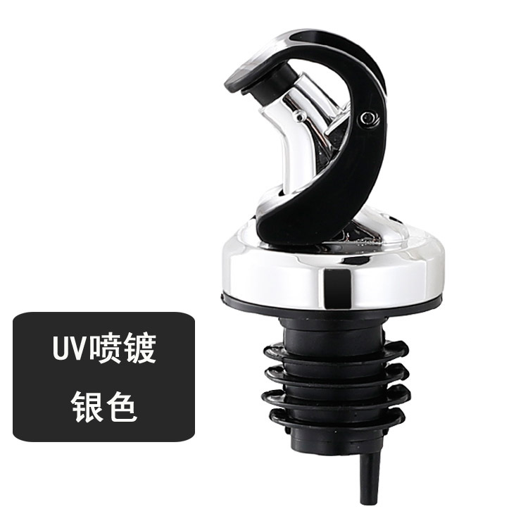 Boquilla de aceite de apertura y cierre automático tapón de botella de aceite chapado en oro boquilla de olla de aceite de flip automático boquilla de olla de aceite de gravedad tapón de apertura automática y cierre boquilla de salsa de soja