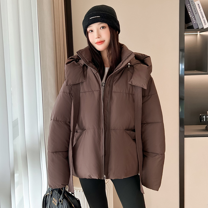 Abrigo de algodón transfronterizo 2025, otoño y invierno, Europa y América, nueva chaqueta de algodón, chaqueta de algodón suelta, chaqueta de algodón suelta, chaqueta de algodón suelta, chaqueta de algodón suelta image 9