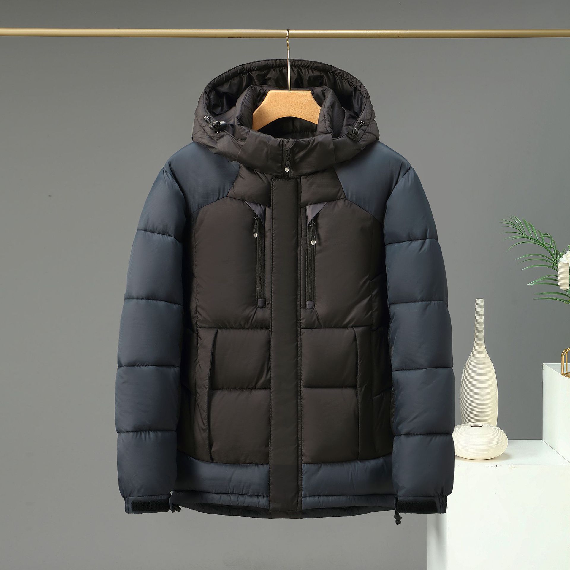 Warme Herren Daunenjacke Für Den Winter Winterjacke Für Herren_voghion.com