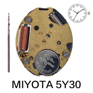 Watch movement accessories quartz movement MIYOTA 5Y30 movement Miyota 5Y30 three-pin movement